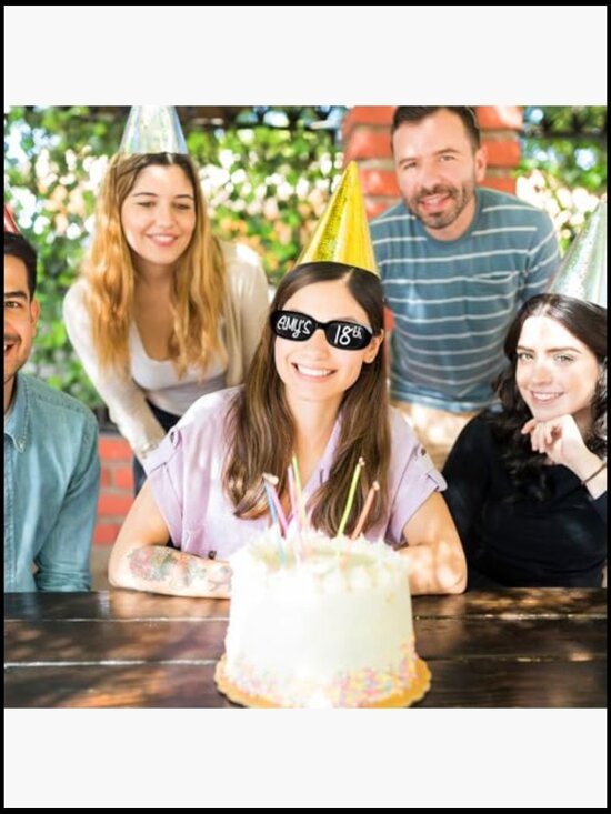 DIY Custom Sunglasses Set with Marker Pens for Birthday Party Favors main image 7